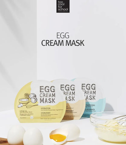 Too Cool For School Egg Cream Mask [28g]