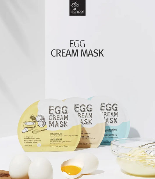 Too Cool For School Egg Cream Mask [28g]