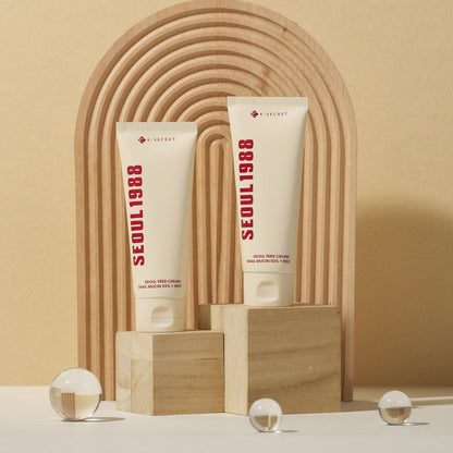 K-Secret, SEOUL 1988 Cream : Snail Mucin 93% + Rice
