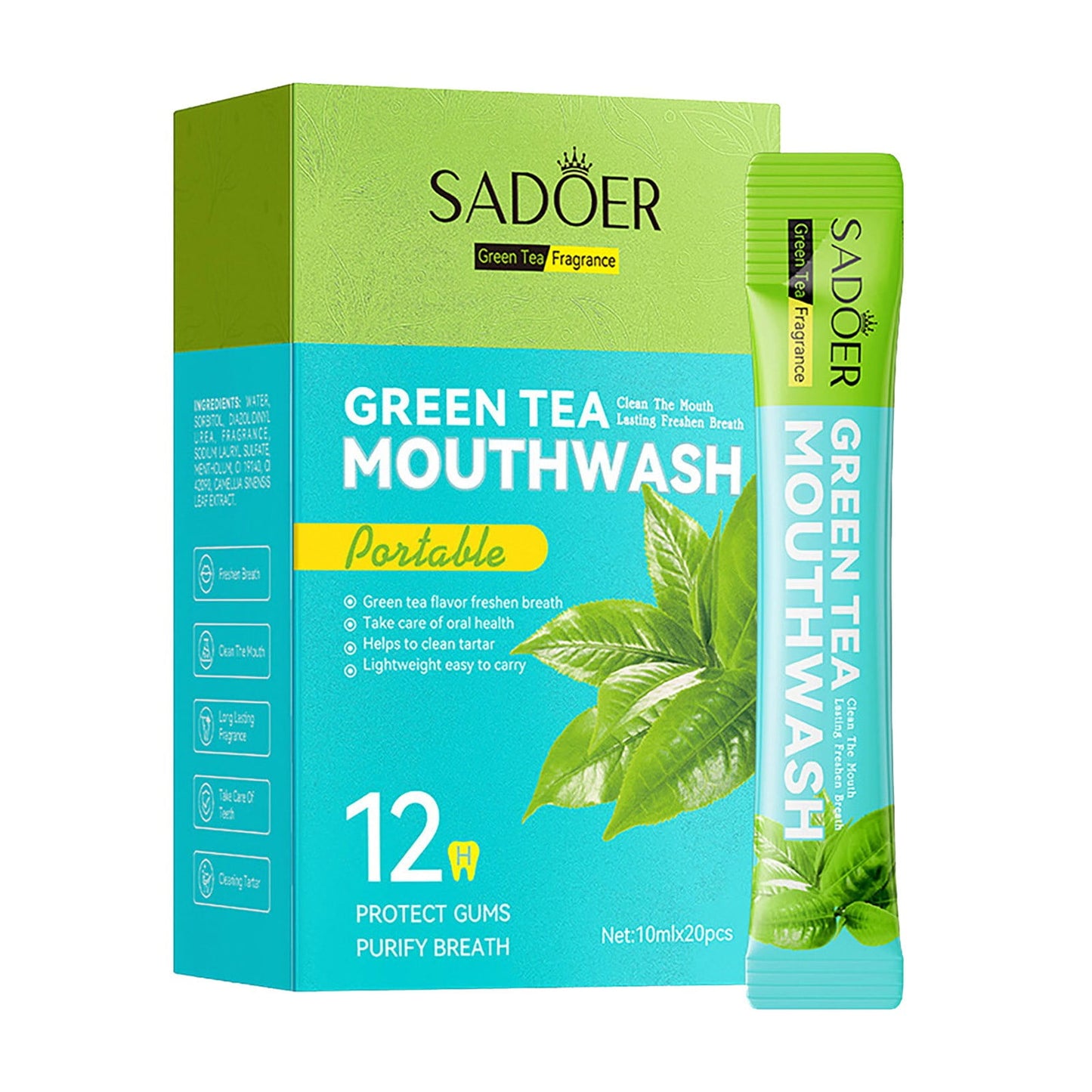 Sadoer Mouthwash Sachets 10ml x 20