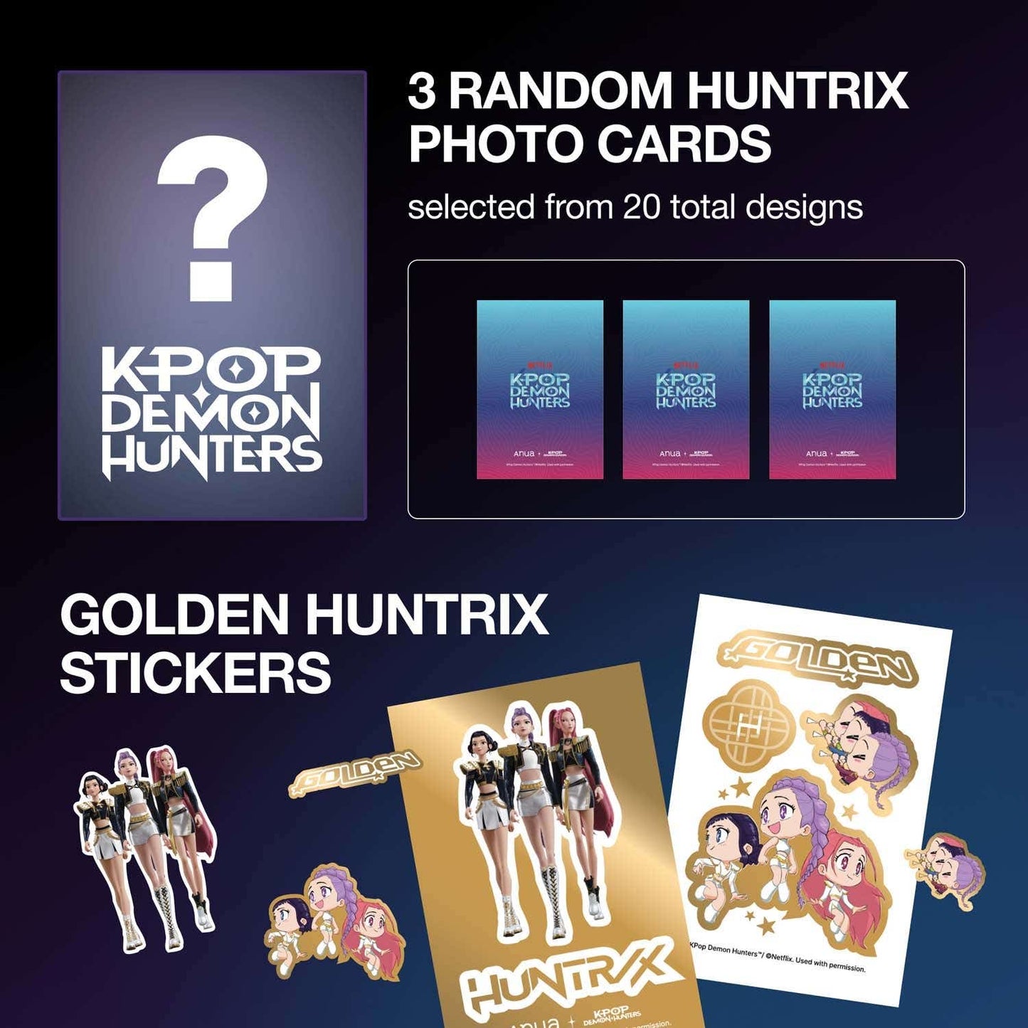 Anua x K-Pop Demon Hunters Glow Skin Discovery Set