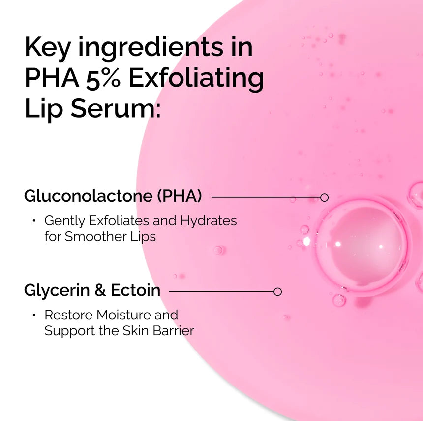 The Ordinary PHA 5% Exfoliating Lip Serum 15ml