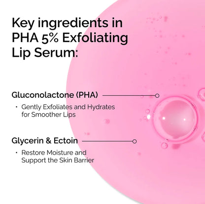 The Ordinary PHA 5% Exfoliating Lip Serum 15ml