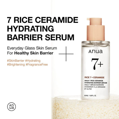 ANUA Rice Ceramide 7 Hydrating Serum