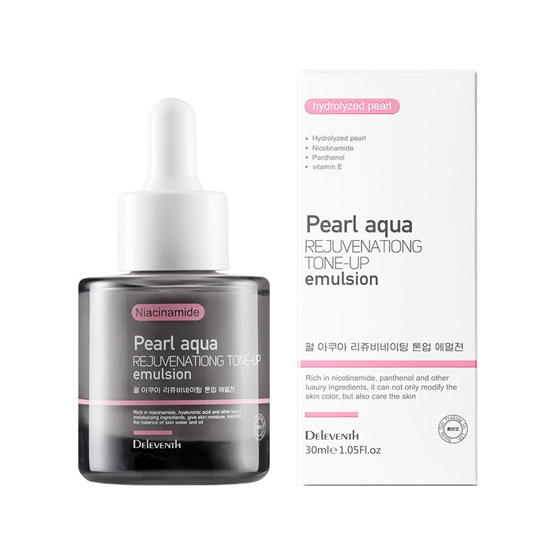 Deleventh Pearl Aqua Niacinamide Rejuvenating Tone-Up Emulsion 30ml