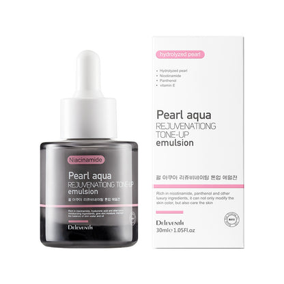 Deleventh Pearl Aqua Niacinamide Rejuvenating Tone-Up Emulsion 30ml