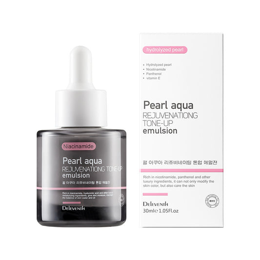 Deleventh Pearl Aqua Niacinamide Rejuvenating Tone-Up Emulsion 30ml