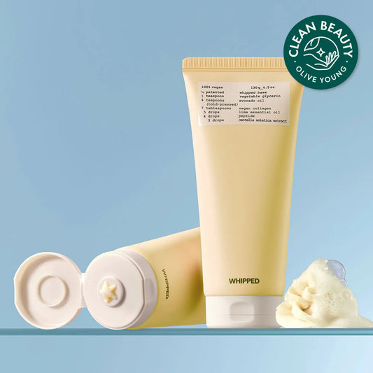 WHIPPED Vegan Pack Cleanser Jumbo Yujamong 130g