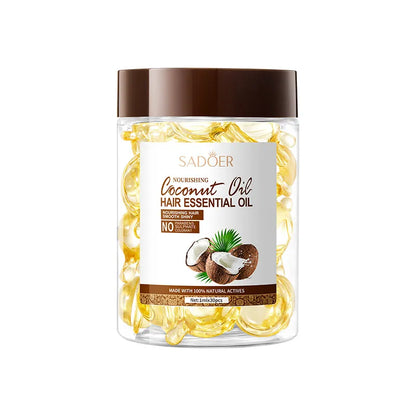 Sadoer Coconut Oil Hair Conditioner with Nourishing Oil Capsules