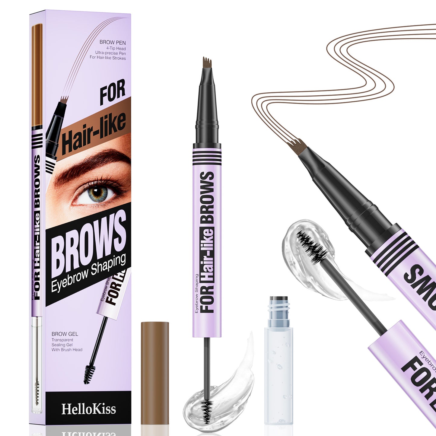 Hello Kiss Brow Pen and Gel