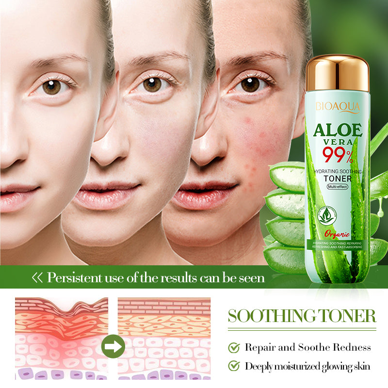 BIOAQUA Aloe Vera Hydrating Soothing Toner