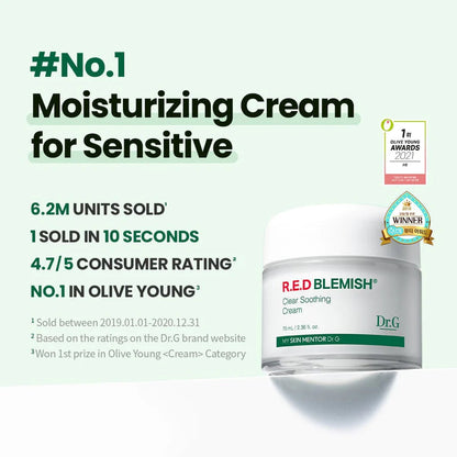Dr.G R.E.D Blemish Clear Soothing Cream 70ml