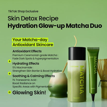 Beplain Matcha Catechin Duo Set 2 pcs