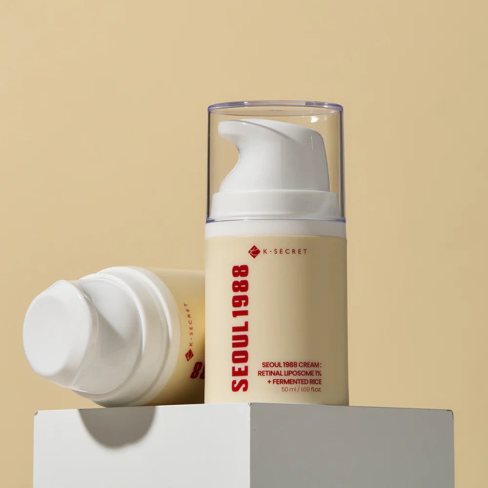 K-SECRET SEOUL 1988 Cream Retinal Liposome 1% + Fermented Rice 50ml