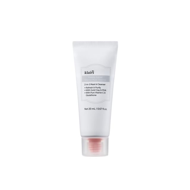 Dear, Klairs Freshly Juiced Vitamin Mask Cleanser Mini 20ml