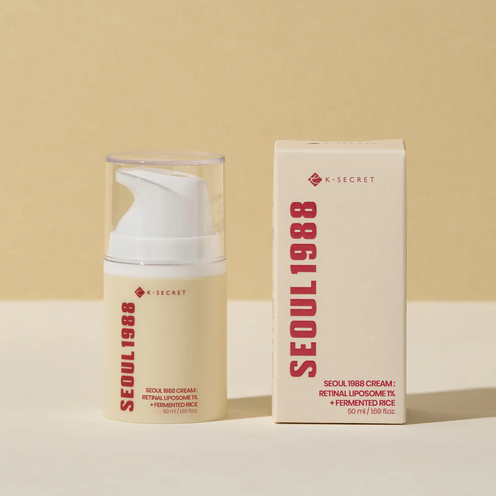 K-SECRET SEOUL 1988 Cream Retinal Liposome 1% + Fermented Rice 50ml