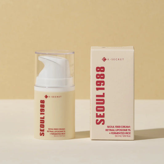 K-SECRET SEOUL 1988 Cream Retinal Liposome 1% + Fermented Rice 50ml
