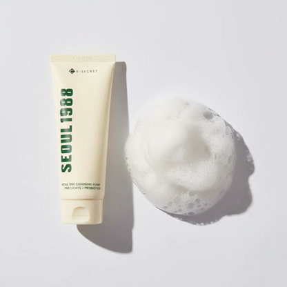 K-secret Seoul 1988 Cleansing Foam: Pine Cica 1% + Probiotics