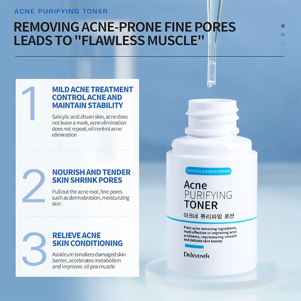 DeEleventh Centella Asiatica Acne Purifying Toner – 30ml