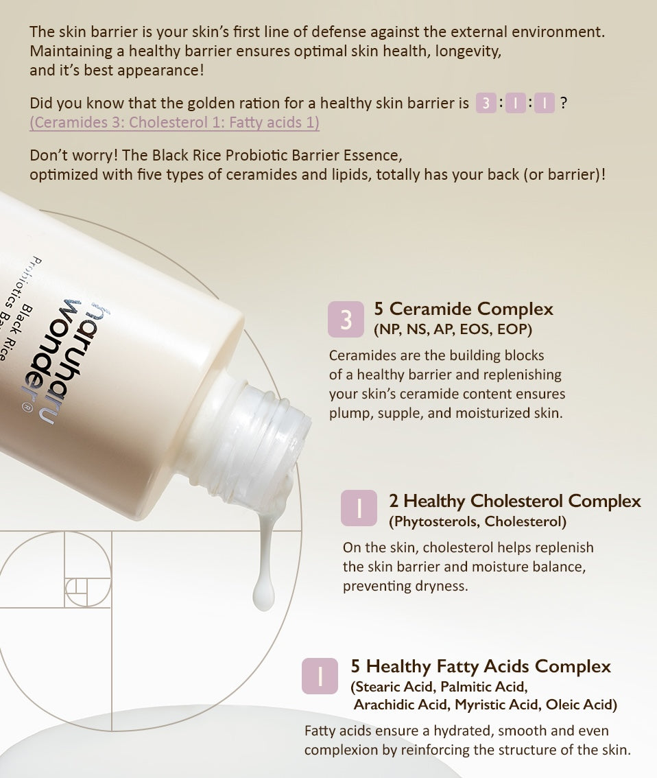 Haruharu Wonder Black Rice Probiotics Barrier Essence 120ml
