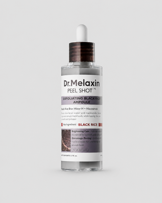 Dr.Melaxin Peel Shot Exfoliating Black Rice Ampoule 80ml