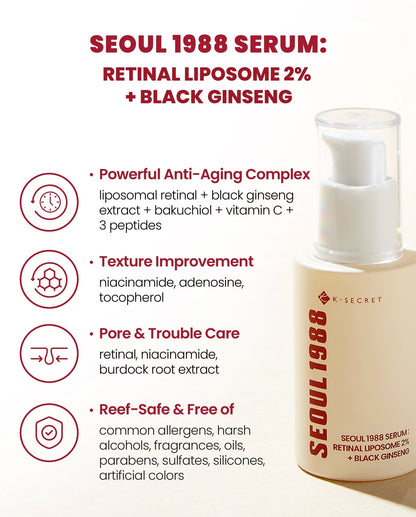 Seoul 1988 Retinal Liposome 2% + Black Ginseng