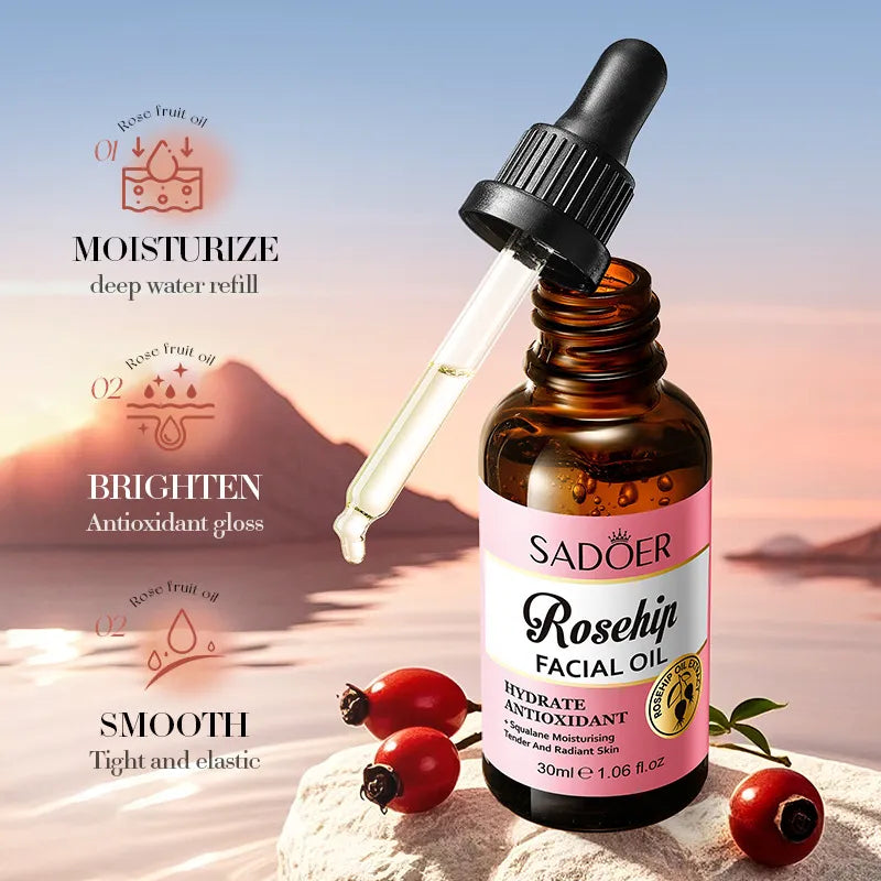 Rosehip Antioxidant Serum for Hydration & Protection – SADOER