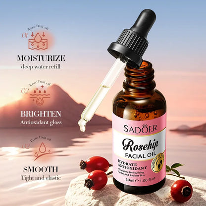 Rosehip Antioxidant Serum for Hydration & Protection – SADOER