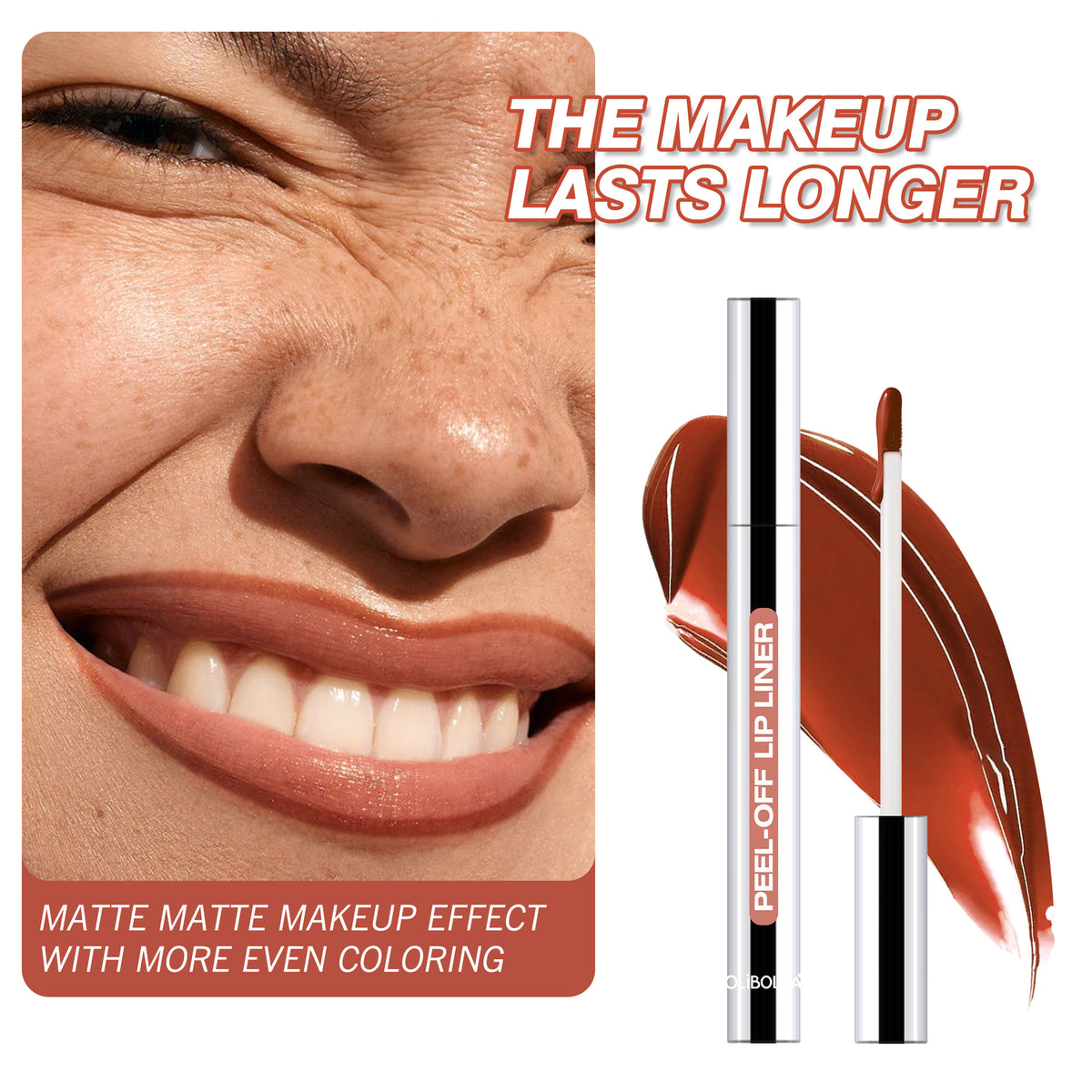 Matte Peel-Off Lip Gloss Dyeing Peel-Off Lip Liner