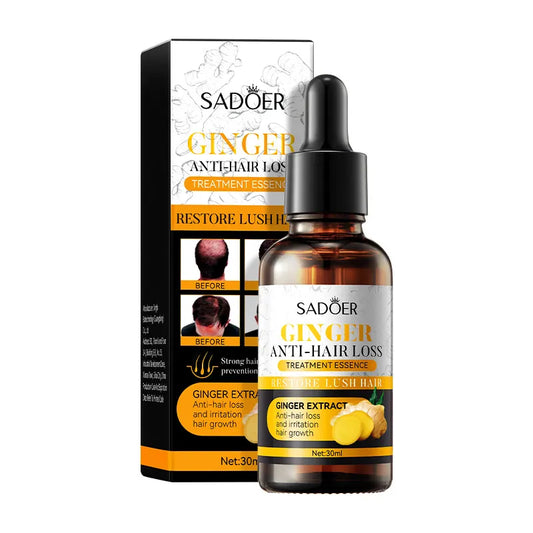 Ginger Hair Serum Dryness & Frizz Treatment (30ml) – SADOER