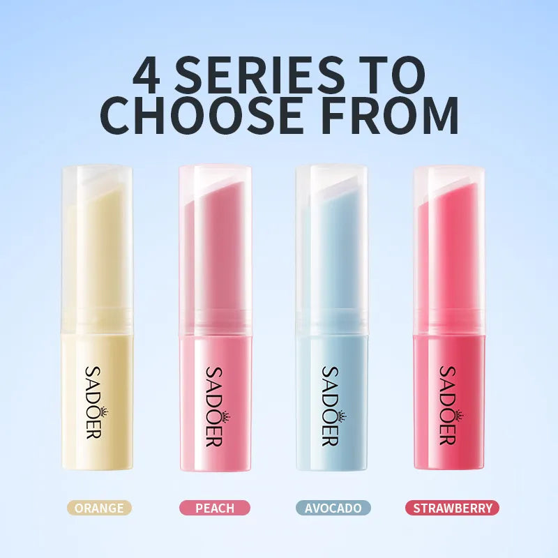 Color-Changing Fruit Lip Balm for Hydrating Lips – SADOER