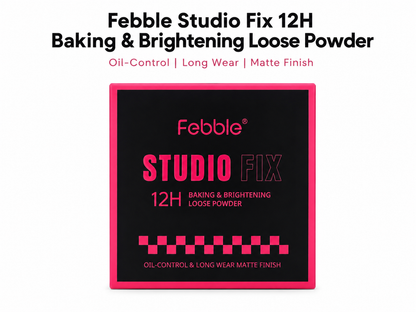Febble Studio Fix 12H Baking & Brightening Loose Powder 9.6g