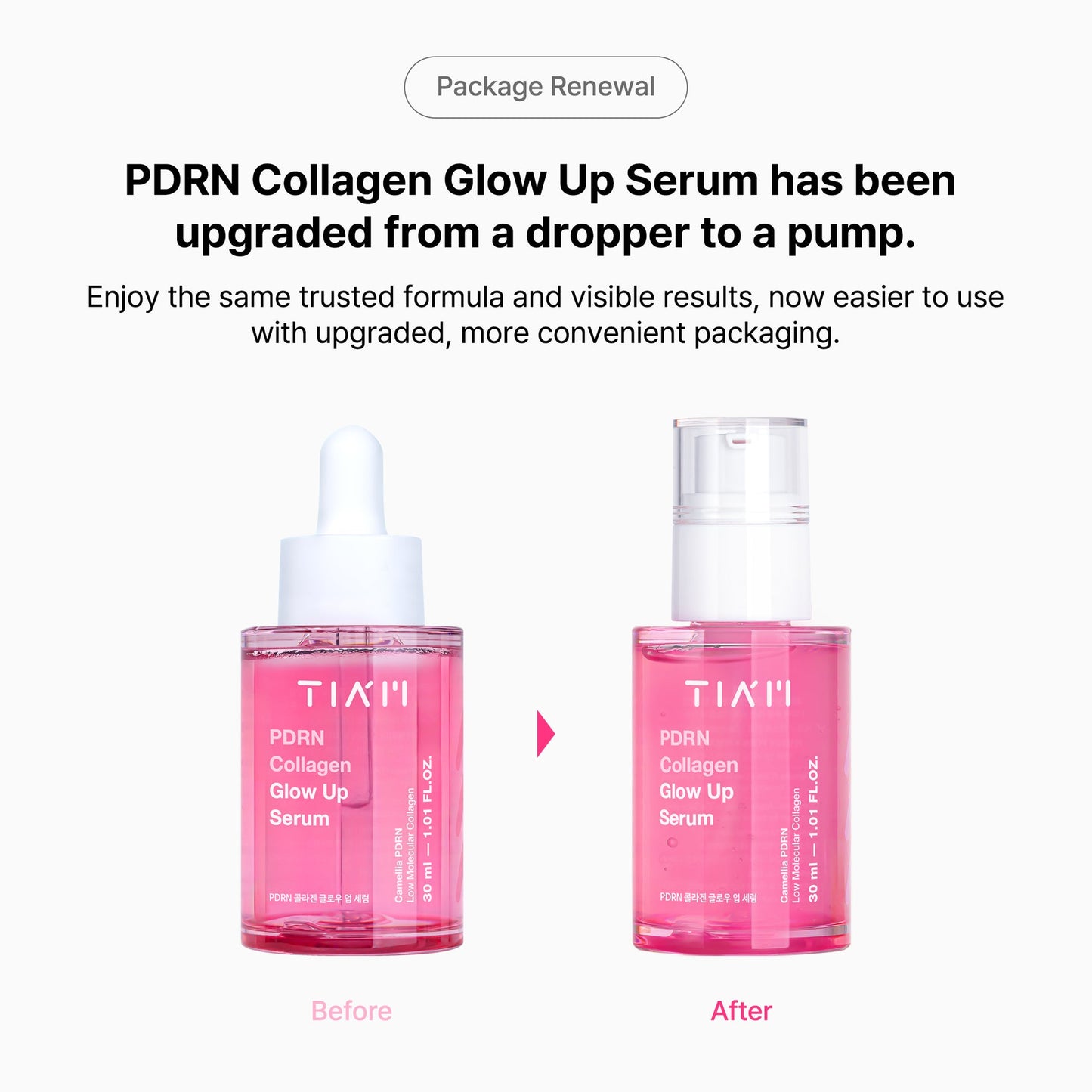TIA'M PDRN Collagen Glow Up Serum 30ml