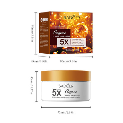 SADOER 5X Collagen Eye Mask 80pcs 100g