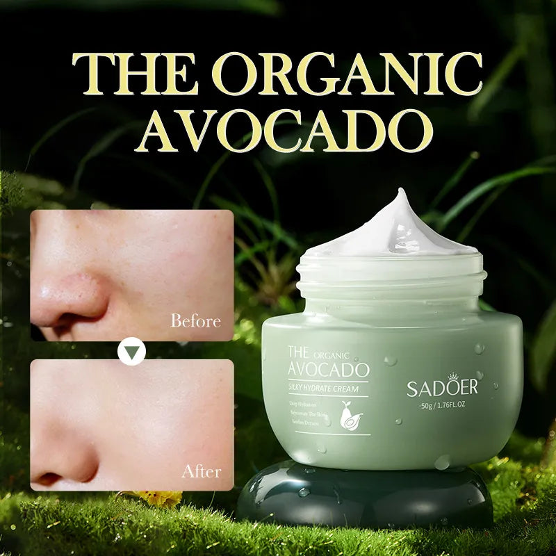 Avocado Face Cream Hydrating & Smoothing Formula 50g – SADOER