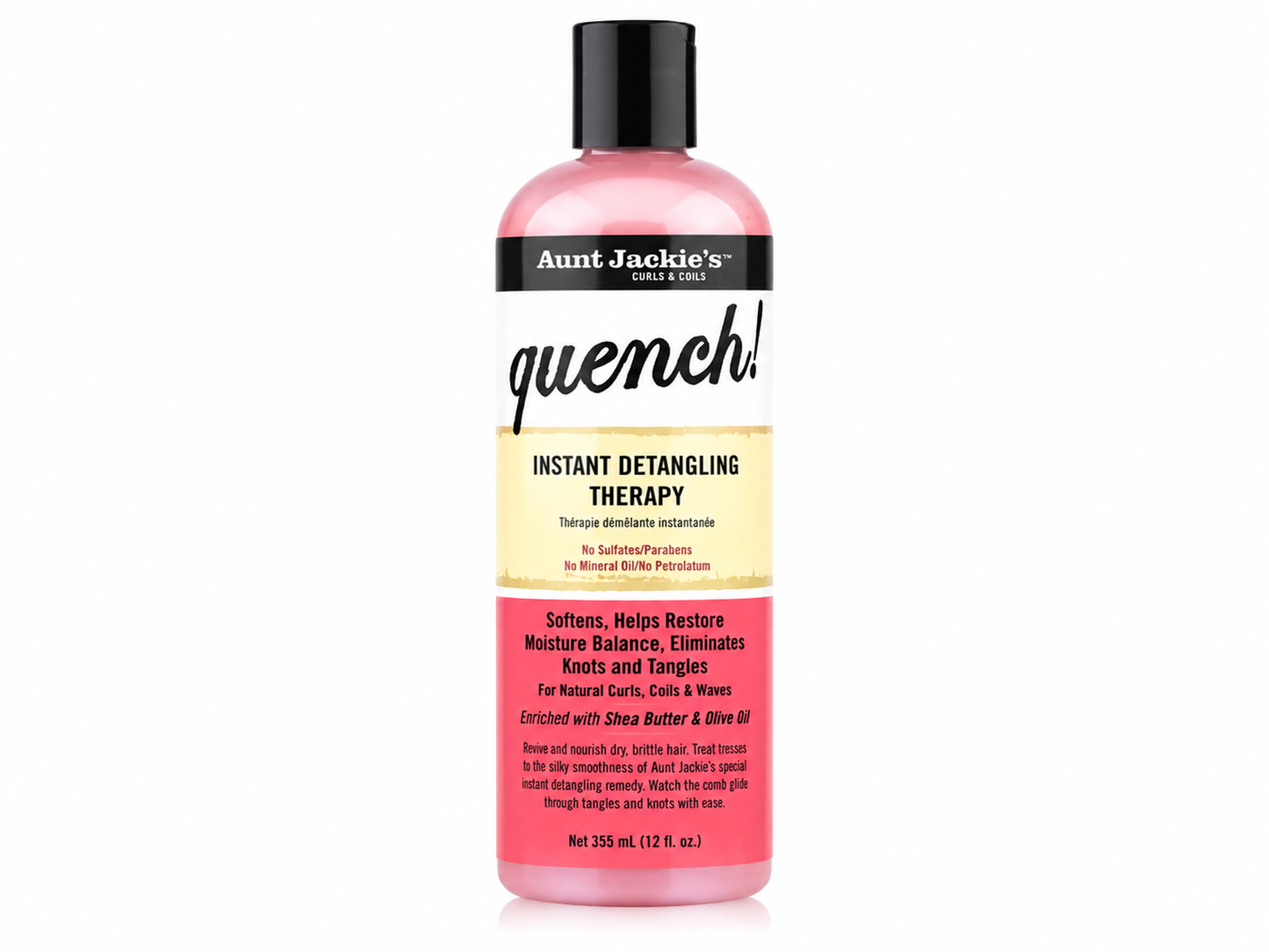 Aunt Jackie’s Quench Instant Detangling Therapy 355ml