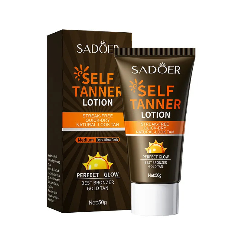 Tanning Cream for Natural Dark Bronze Tan 50g– SADOER