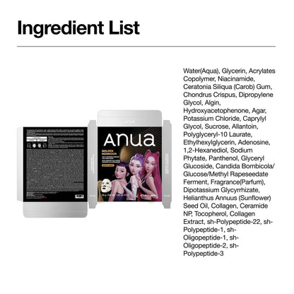 Anua - Kpop Demon Hunters Ceramide Barrier Collagen Mask [29g x 1 sheet]