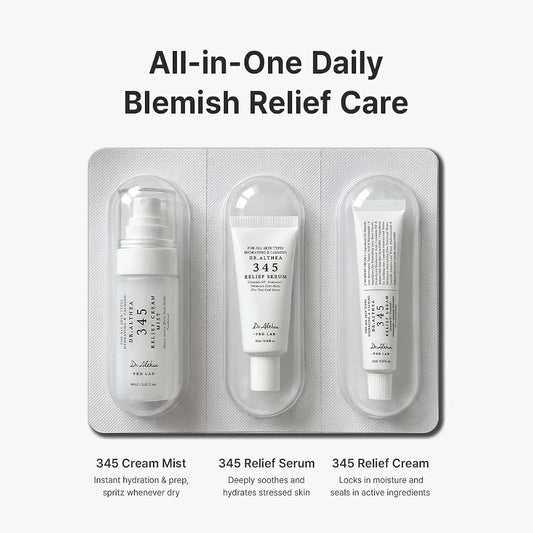 Dr Althea 345 Travel Skincare Kit Set of 3