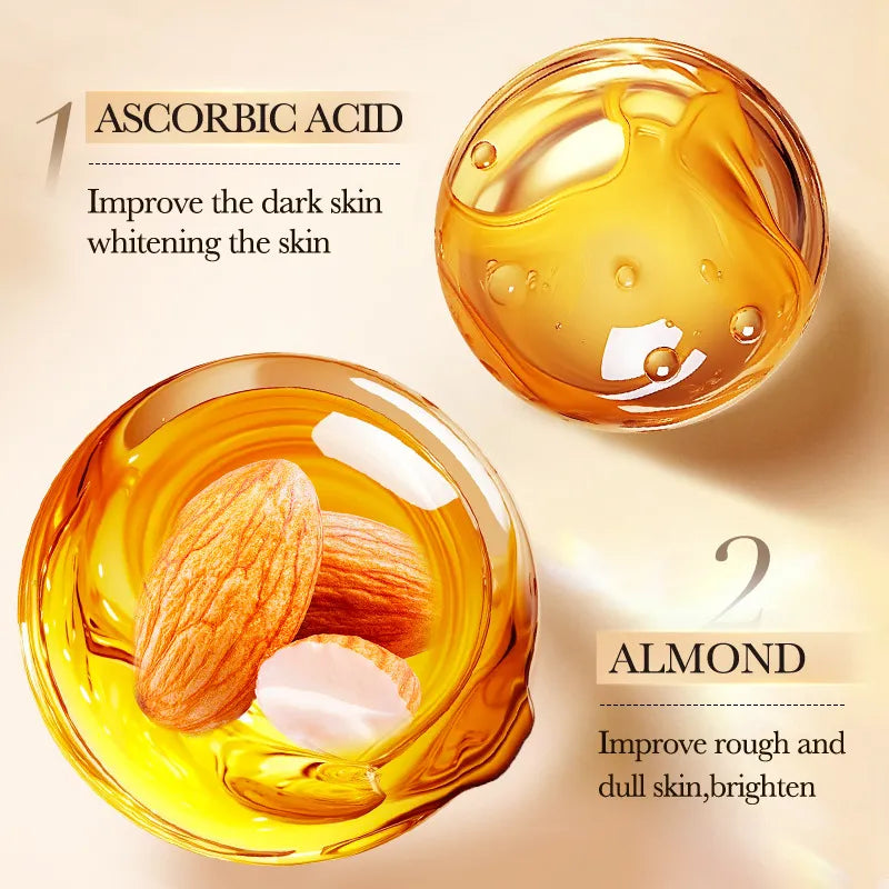Sweet Almond Whitening Body Scrub for Smooth Skin 500ml – SADOER