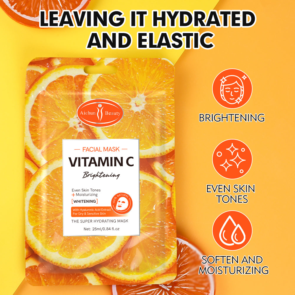 Vitamin C Brightening Facial Sheet Mask