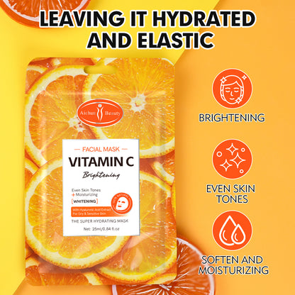 Vitamin C Brightening Facial Sheet Mask