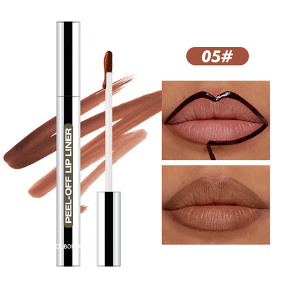 Matte Peel-Off Lip Gloss Dyeing Peel-Off Lip Liner