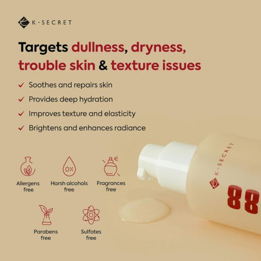 SEOUL 1988 Essence Snail Mucin 97% + Rice 100ml