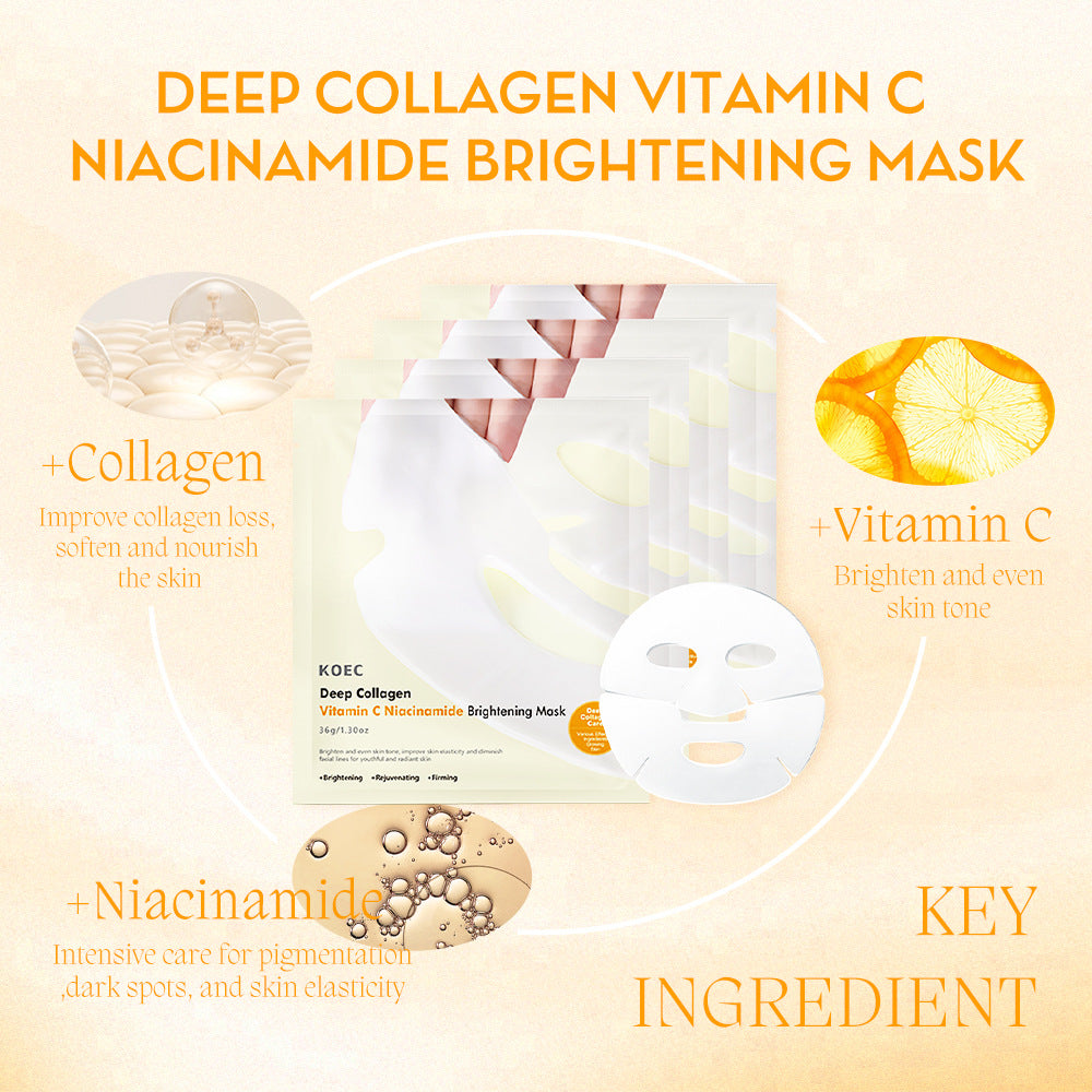 KOEC Deep Collagen VC Niacinamide Peel Off Gel Mask [36g]