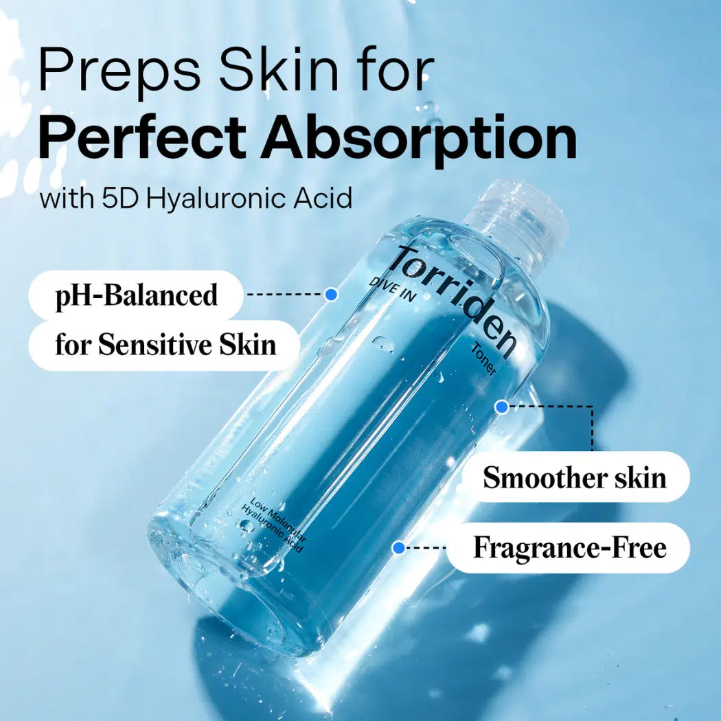 Torriden DIVE IN Hyaluronic Acid Toner [300ml]