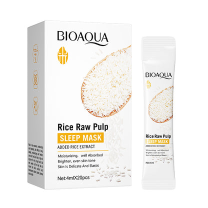 BIOAQUA Rice Raw Pulp Sleeping Mask