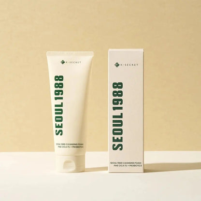 Seoul 1988 Cleansing Foam: Pine Cica 1% + Probiotics