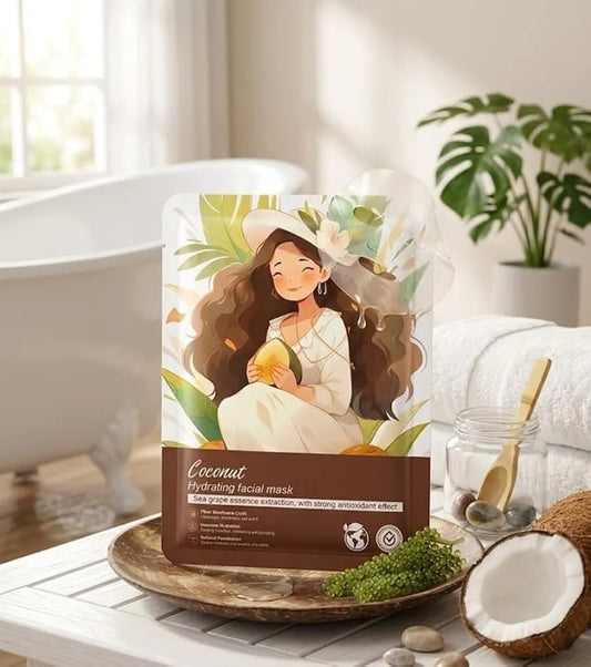 Sadoer Coconut Character Face Masks
