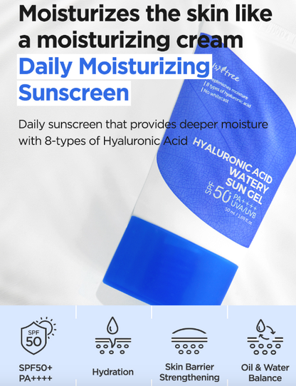 Isntree Hyaluronic Acid Watery Sun Gel SPF50+ 50ml